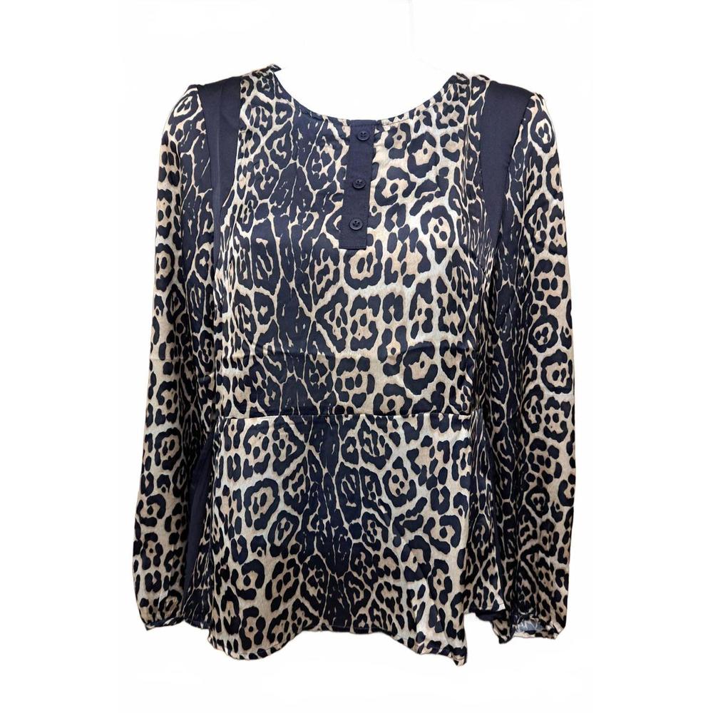 NEW JOOMPY women's leopard w/cutout back w/zipper in dark blue